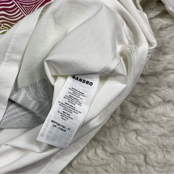 NEW Sandro graphic tee - Picture 4 of 6